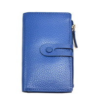 Isotta Leather Wallet – Compact Italian Elegance with RFID Protection - Leather Italiano
