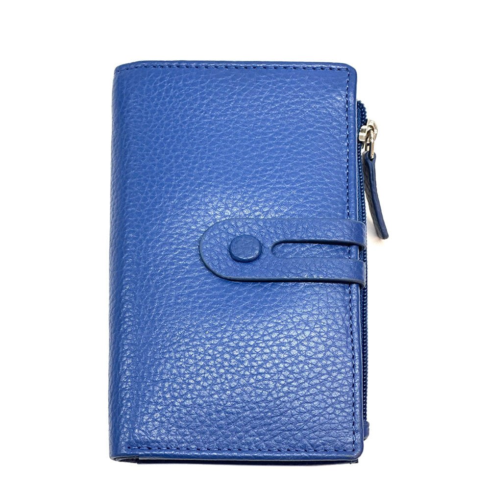 Isotta Leather Wallet – Compact Italian Elegance with RFID Protection - Leather Italiano