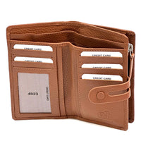 Isotta Leather Wallet – Compact Italian Elegance with RFID Protection - Leather Italiano