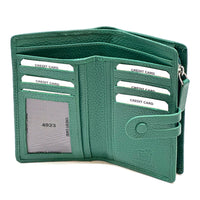 Isotta Leather Wallet – Compact Italian Elegance with RFID Protection - Leather Italiano
