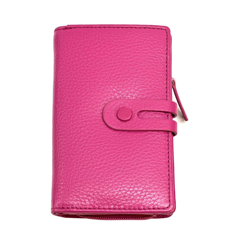 Isotta Leather Wallet – Compact Italian Elegance with RFID Protection - Leather Italiano