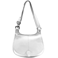 Italian Leather Crossbody Bag - Stella Minimalist Chic - Leather Italiano