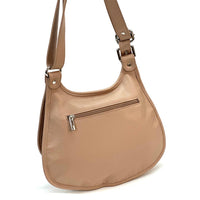 Italian Leather Crossbody Bag - Stella Minimalist Chic - Leather Italiano