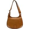 Italian Leather Crossbody Bag - Stella Minimalist Chic - Leather Italiano