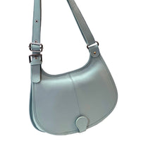 Italian Leather Crossbody Bag - Stella Minimalist Chic - Leather Italiano