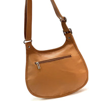 Italian Leather Crossbody Bag - Stella Minimalist Chic - Leather Italiano