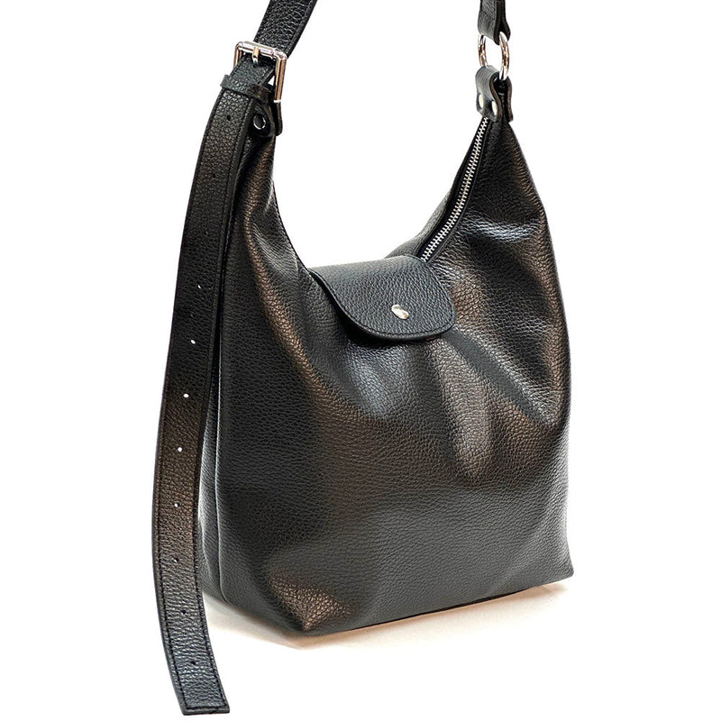 Italian Leather Shoulder Bag Slouchy Chic | Berri - Leather Italiano - Leather Italiano