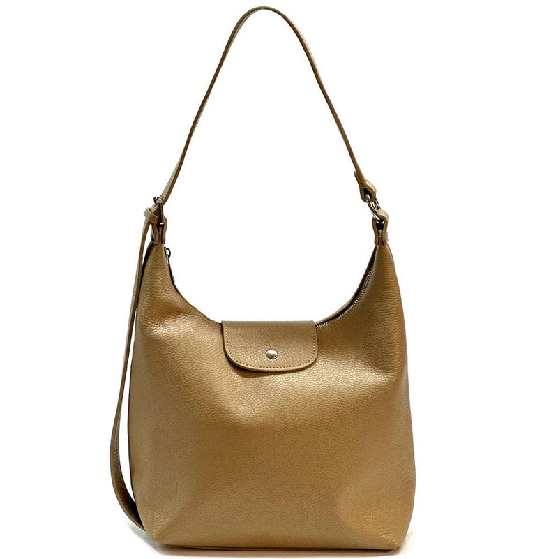 Italian Leather Shoulder Bag Slouchy Chic | Berri - Leather Italiano - Leather Italiano