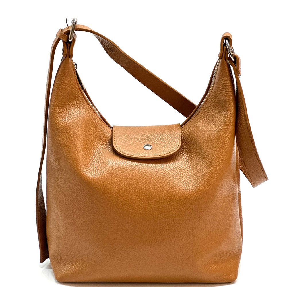 Italian Leather Shoulder Bag Slouchy Chic | Berri - Leather Italiano - Leather Italiano