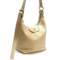 Italian Leather Shoulder Bag Slouchy Chic | Berri - Leather Italiano - Leather Italiano
