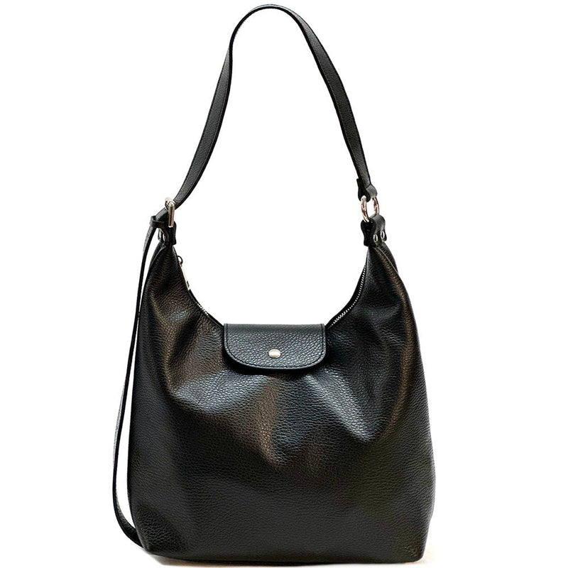 Italian Leather Shoulder Bag Slouchy Chic | Berri - Leather Italiano - Leather Italiano