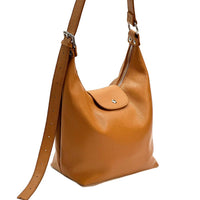 Italian Leather Shoulder Bag Slouchy Chic | Berri - Leather Italiano - Leather Italiano