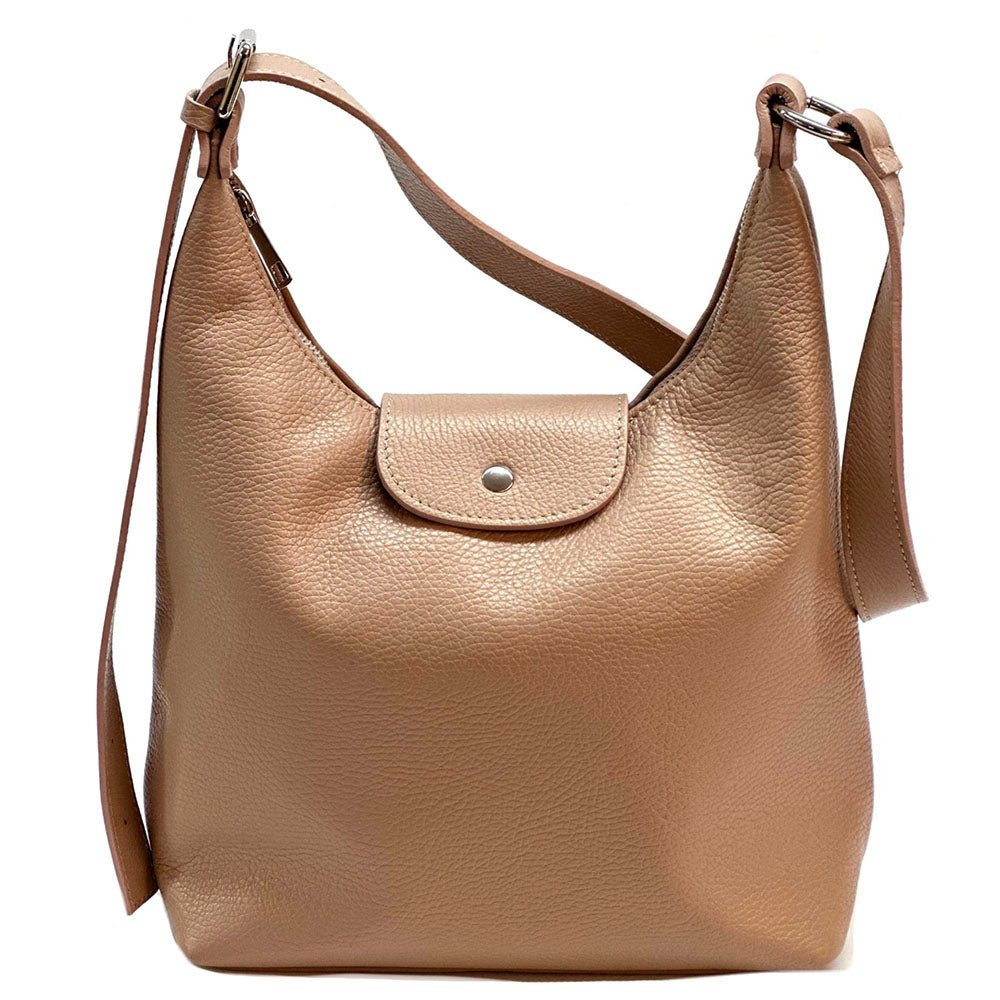 Italian Leather Shoulder Bag Slouchy Chic | Berri - Leather Italiano - Leather Italiano
