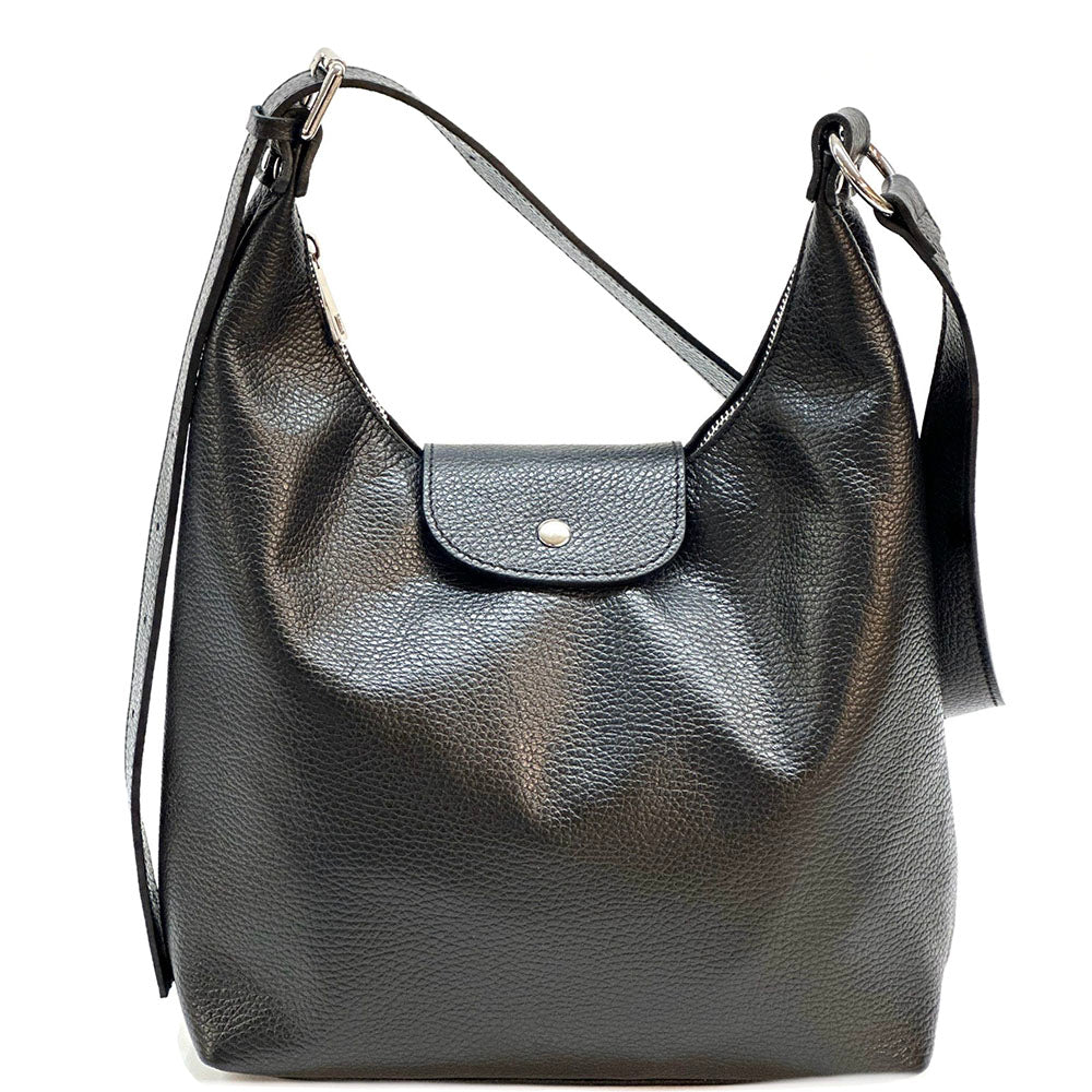 Italian Leather Shoulder Bag Slouchy Chic | Berri - Leather Italiano - Leather Italiano