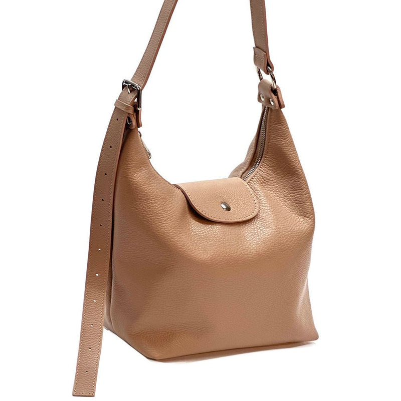 Italian Leather Shoulder Bag Slouchy Chic | Berri - Leather Italiano - Leather Italiano