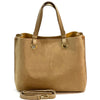 Italian Suede Leather Tote Bag - Aurelia Spacious Elegance - Leather Italiano