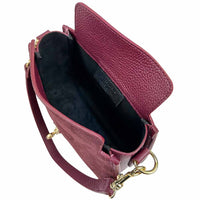 Kira Leather Bag – Italian Calfskin Elegance with Dual - Strap Versatility - Leather Italiano