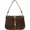 Kira Leather Bag – Italian Calfskin Elegance with Dual - Strap Versatility - Leather Italiano