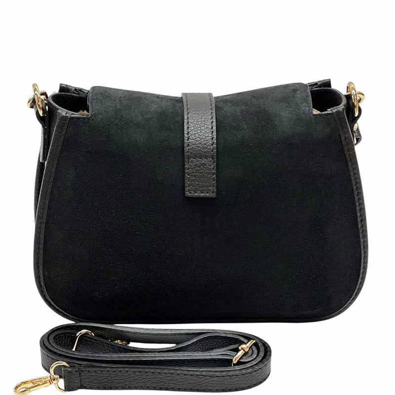 Kira Leather Bag – Italian Calfskin Elegance with Dual - Strap Versatility - Leather Italiano