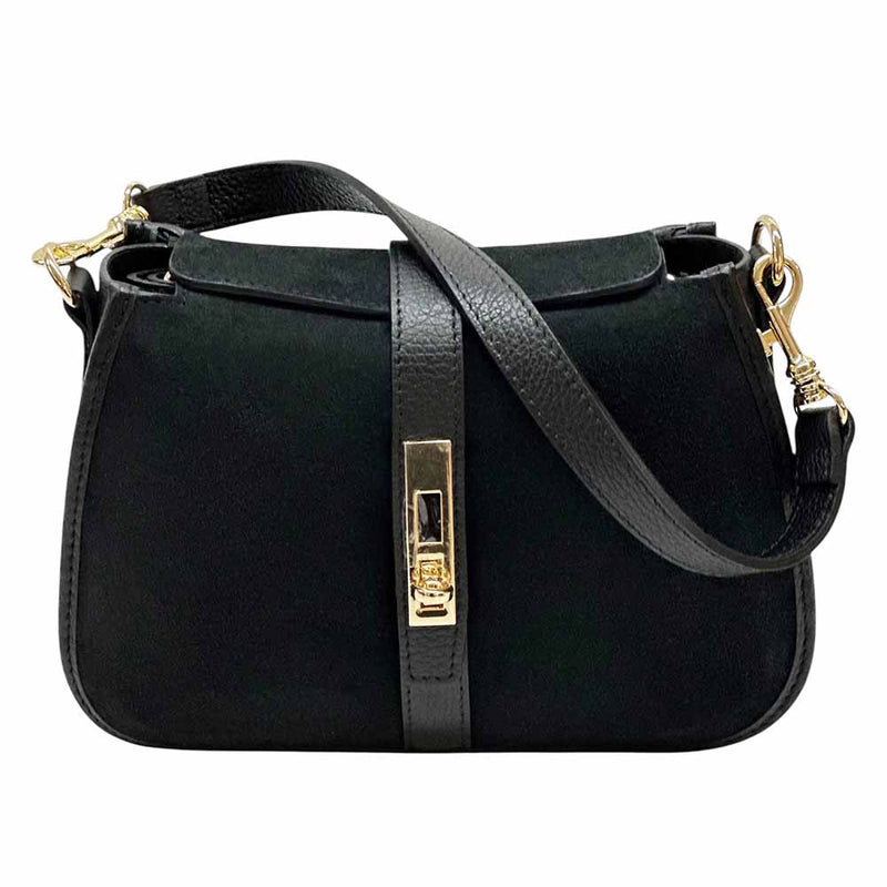 Kira Leather Bag – Italian Calfskin Elegance with Dual - Strap Versatility - Leather Italiano