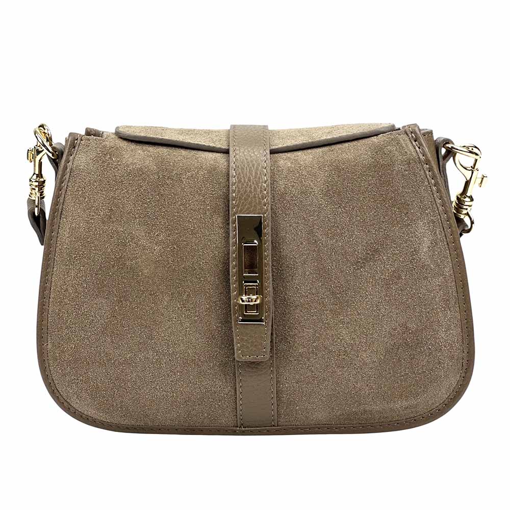 Kira Leather Bag – Italian Calfskin Elegance with Dual - Strap Versatility - Leather Italiano