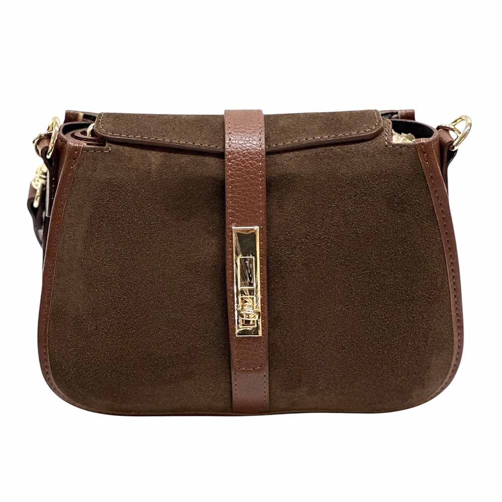 Kira Leather Bag – Italian Calfskin Elegance with Dual - Strap Versatility - Leather Italiano