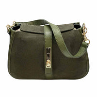 Kira Leather Bag – Italian Calfskin Elegance with Dual - Strap Versatility - Leather Italiano