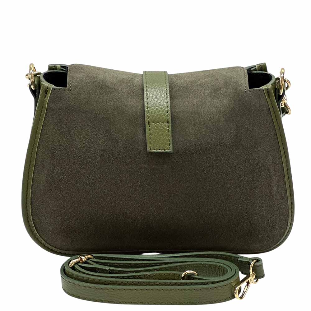 Kira Leather Bag – Italian Calfskin Elegance with Dual - Strap Versatility - Leather Italiano