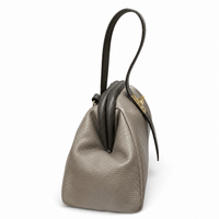 Lavinia Italian Leather Frame Shoulder Bag - Leather Italiano