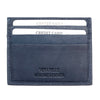 Leather Credit Card Holder w/ Window - Slim Italian - Leather Italiano