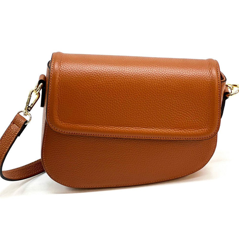 Licia leather shoulder bag - Leather Italiano