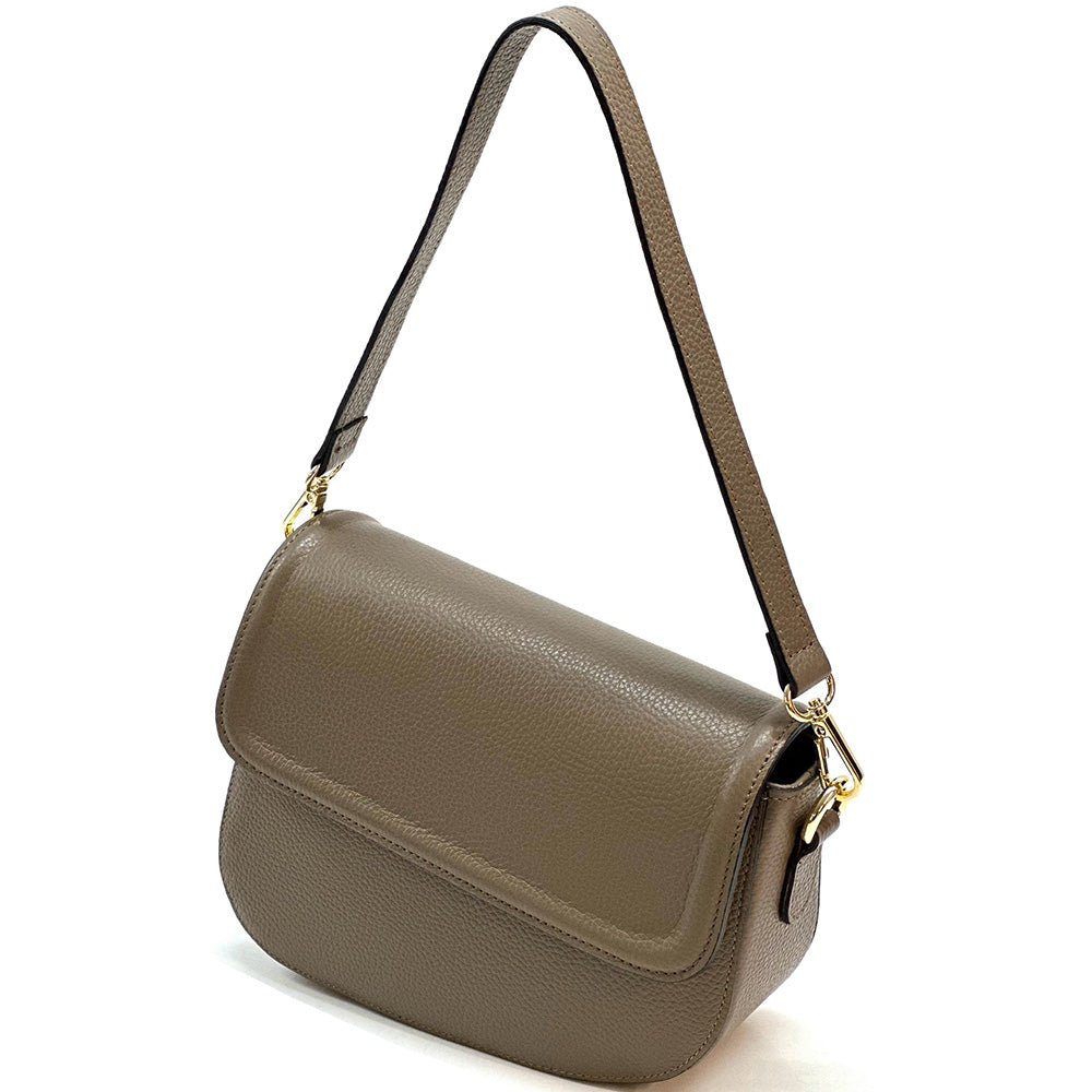 Licia leather shoulder bag - Leather Italiano