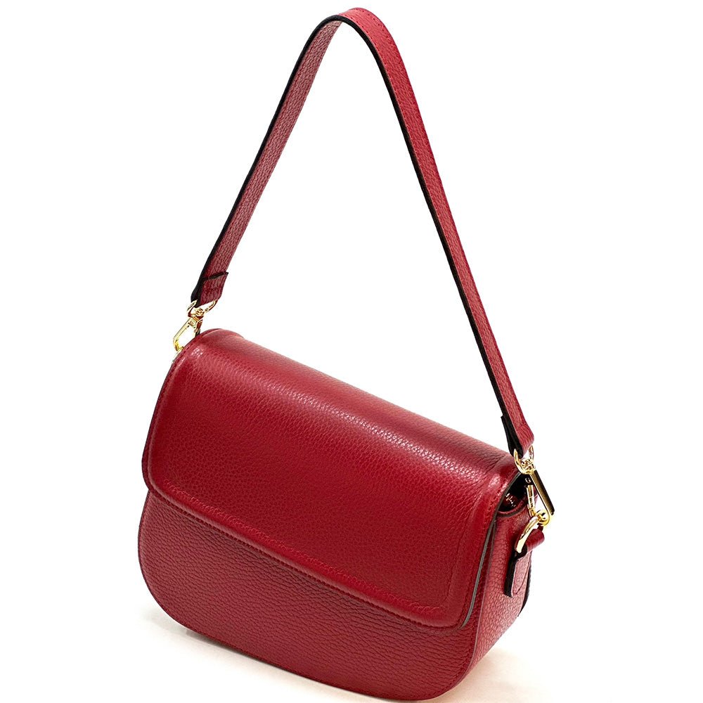 Licia leather shoulder bag - Leather Italiano