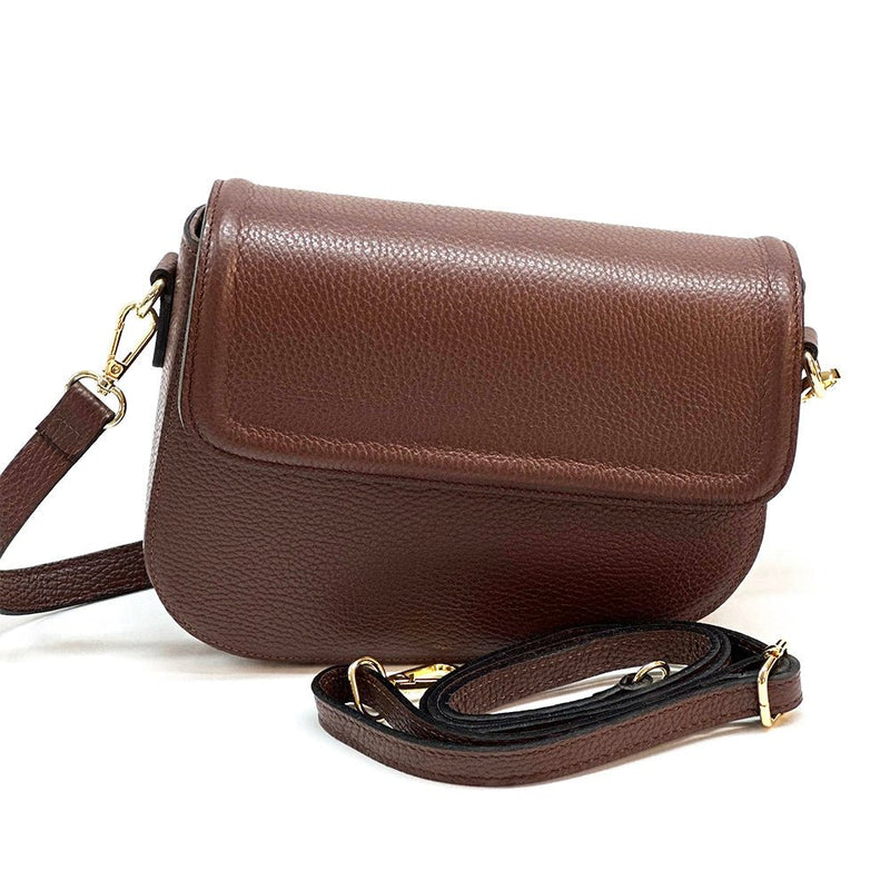 Licia leather shoulder bag - Leather Italiano