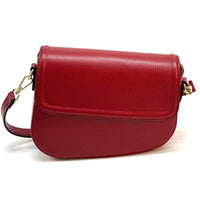 Licia leather shoulder bag - Leather Italiano