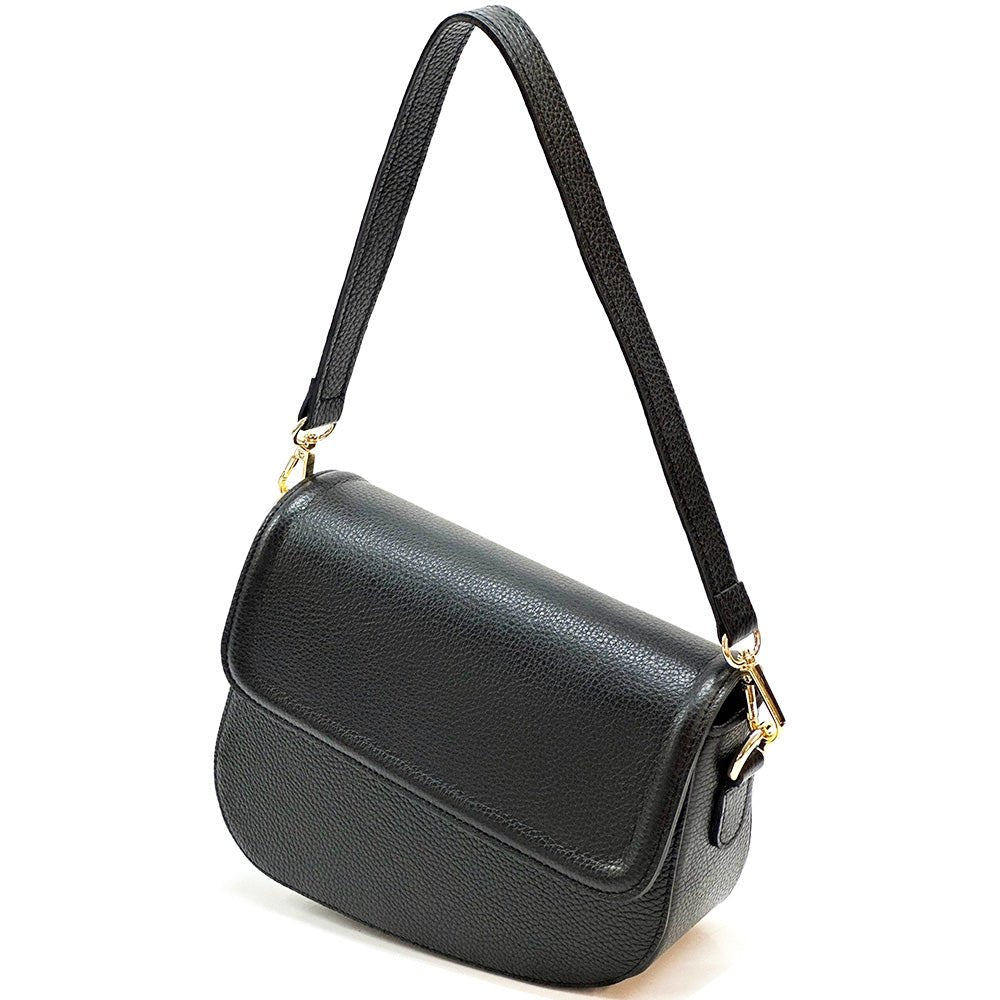 Licia leather shoulder bag - Leather Italiano