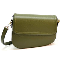 Licia leather shoulder bag - Leather Italiano