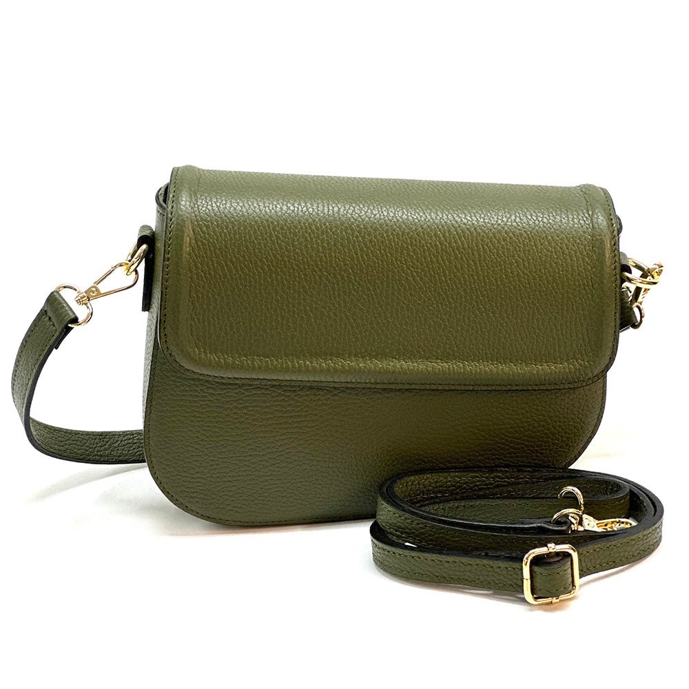 Licia leather shoulder bag - Leather Italiano