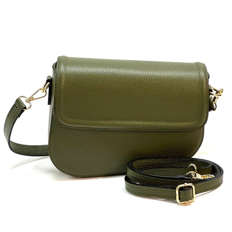 Licia leather shoulder bag - Leather Italiano
