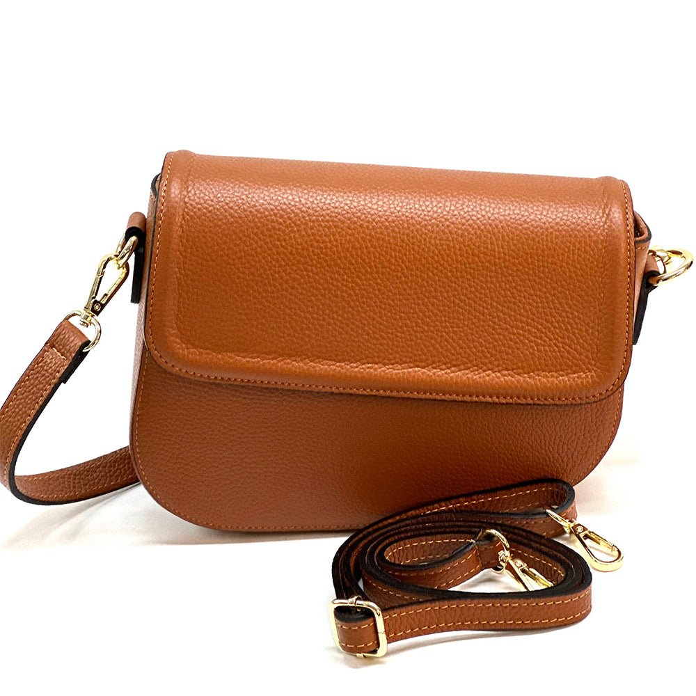 Licia leather shoulder bag - Leather Italiano