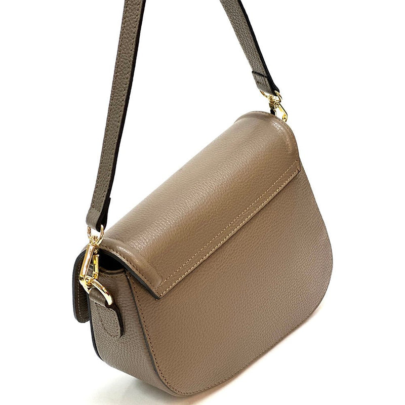 Licia leather shoulder bag - Leather Italiano