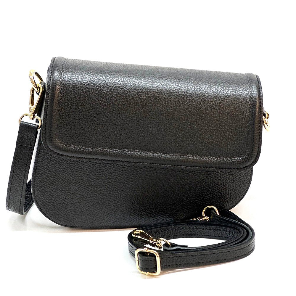 Licia leather shoulder bag - Leather Italiano