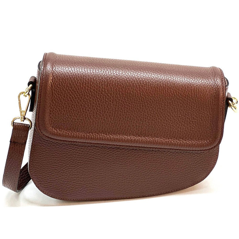 Licia leather shoulder bag - Leather Italiano