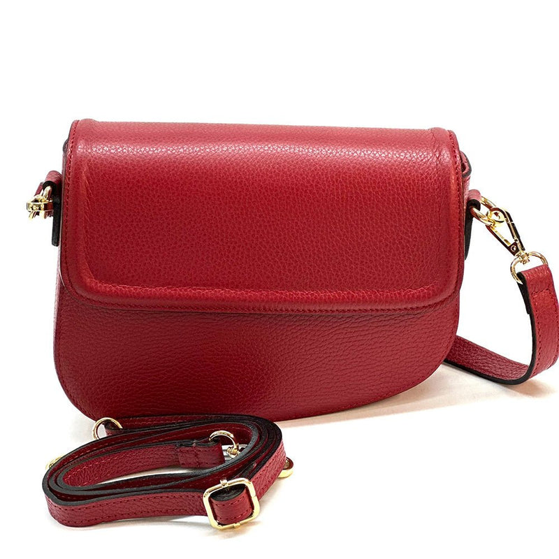 Licia leather shoulder bag - Leather Italiano