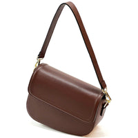 Licia leather shoulder bag - Leather Italiano
