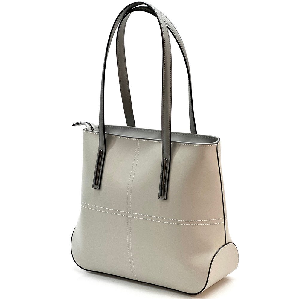 Linea Italian Leather Tote Bag - Leather Italiano
