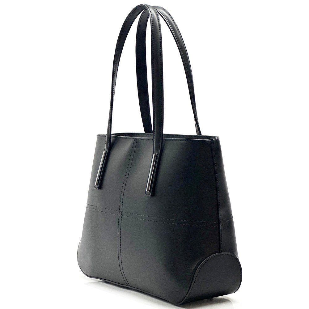 Linea Italian Leather Tote Bag - Leather Italiano