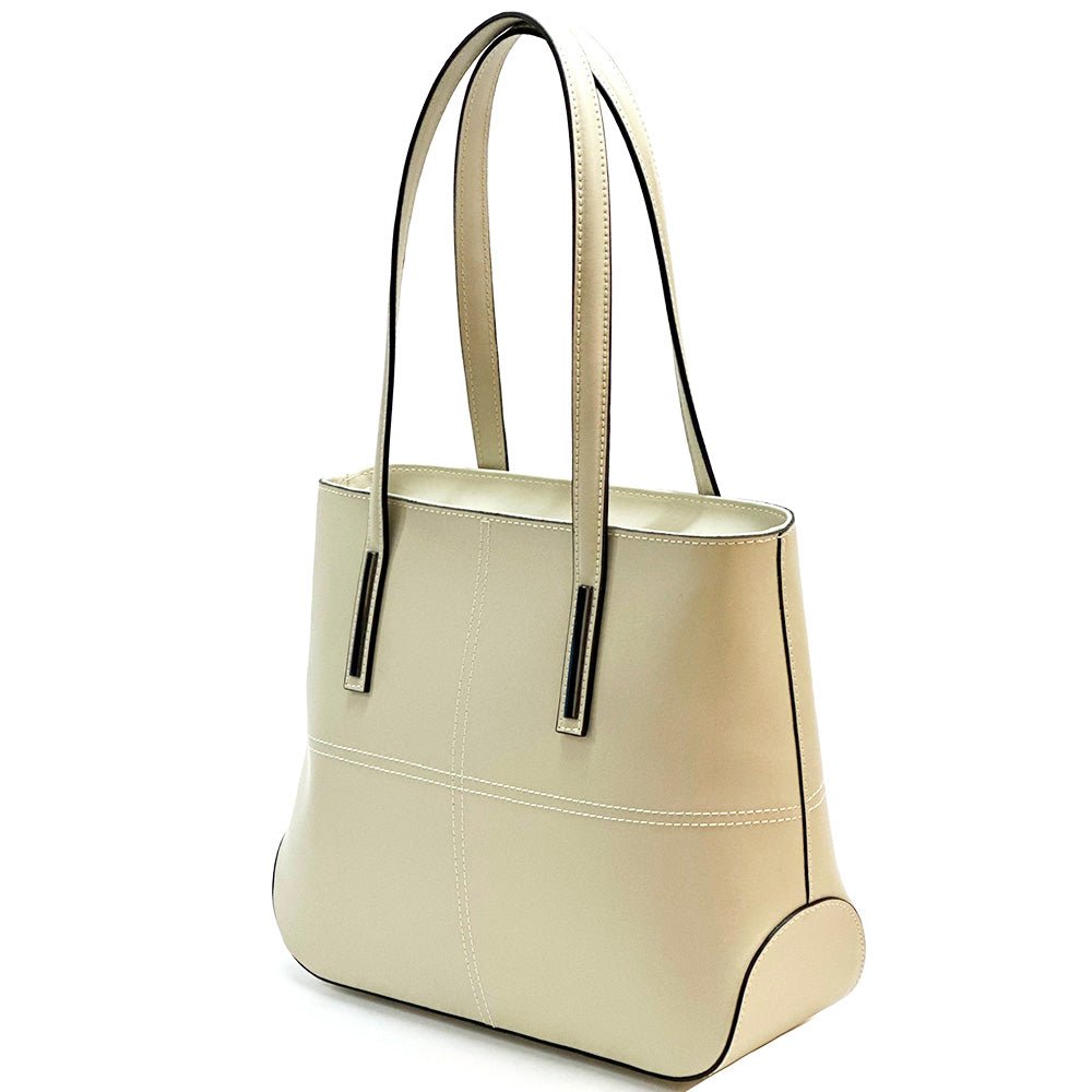 Linea Italian Leather Tote Bag - Leather Italiano