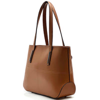 Linea Italian Leather Tote Bag - Leather Italiano