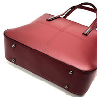 Linea Italian Leather Tote Bag - Leather Italiano